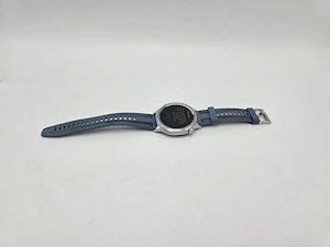 SmartWatch GT 5 46mm Silver-Blue Bratara Silicon Blue Stare Buna - imagine 2
