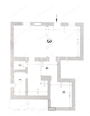 COMISION 0 - Spatiu comercial cu 3 camere 73 mpu Calea Dumbravii Sibiu - imagine 6