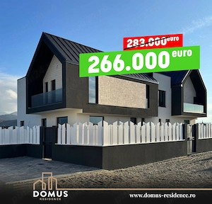 PROMOTIE! Ultima casa din Faza 1 a proiectului Domus Residence, Cristian BV