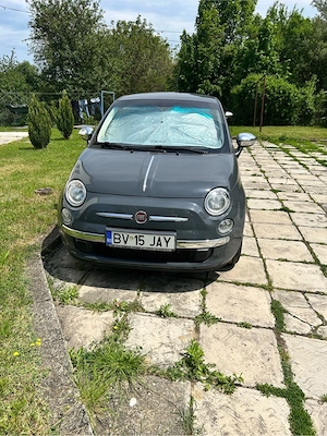 Vând Fiat 500, model 2013   o mașină mică, cochetă și cu personalitate. - imagine 2