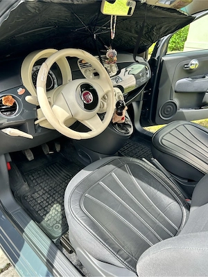 Vând Fiat 500, model 2013   o mașină mică, cochetă și cu personalitate. - imagine 5