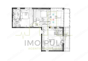 Penthouse. Braytim. Terasa 28 mp. 3 Camere. 2 Bai. - imagine 9
