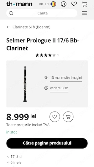Clarinet Selmer Prologue 2 - imagine 5