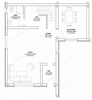 Casa de vanzare 4 camere 2 bai 2 balcoane 2 parcari Lidl Arhitectilor - imagine 9