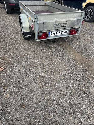 Vand remorca 750 kg Stema  - imagine 4