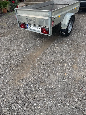 Vand remorca 750 kg Stema  - imagine 3