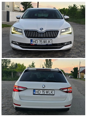 Skoda Superb   2016  2.0Tdi 150 cp  euro 6   clima  navi  senzori   pilot  leduri - imagine 5