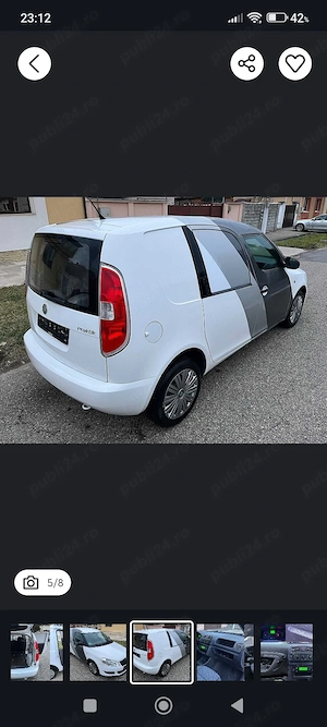 Vând skoda praktik  - imagine 6