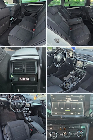 Skoda Superb   2016  2.0Tdi 150 cp  euro 6   clima  navi  senzori   pilot  leduri - imagine 7