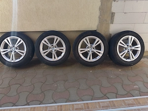 Vând roti aliaj BMW.cauciucuri de vara 225/55r17.Bridgestone stare buna.gentile foarte bune cu senzo