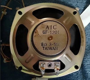 Difuzor AIC GF-1201, 8 Ohm, 3-5W, Vintage   Made in Taiwan