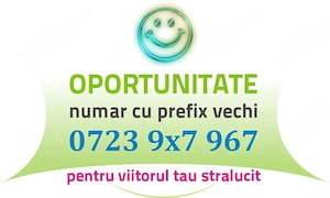 Numar Prefix Vechi - 723 ^ 9x7 ^ 967 Vodafone Connex usor AUR Gold VIP Platina numere usoare cartela