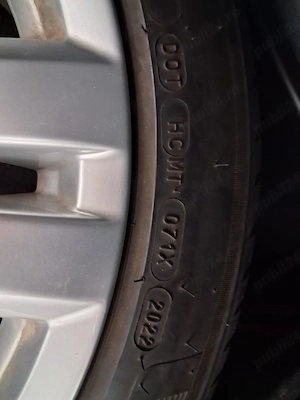 Jante aliaj cu anvelope de vara Michelin  - imagine 5