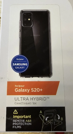Husă Spigen Ultra Hybrid pentru Samsung Galaxy S20+ 