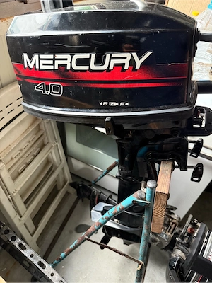 motor barca mercury 4cp 2T