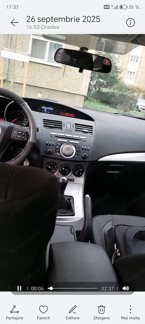 Vând Mazda 3, motor silențios, km. reali - imagine 4