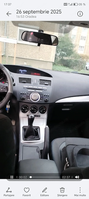 Vând Mazda 3, motor silențios, km. reali - imagine 5