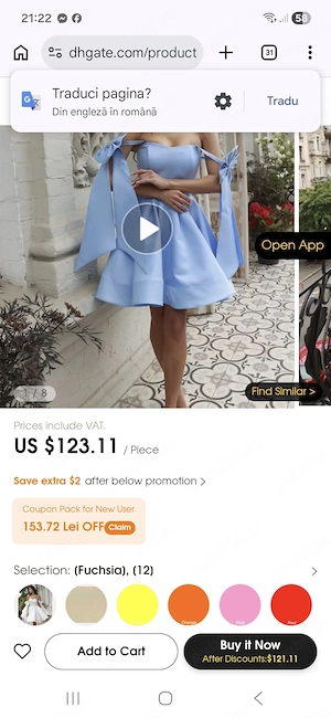 Rochie cununie noua  - imagine 3