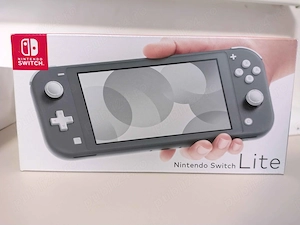 Nintendo Switch Lite Gri - stare impecabilă, nou