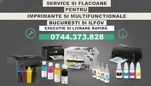 Service Epson București: Tampon cerneala finalul duratei de viata 