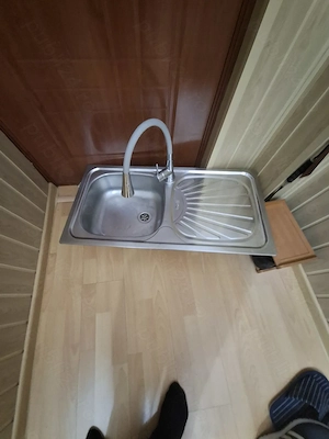 Chiveta inox cu baterie noua,