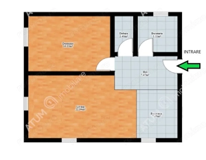 Apartament 2 camere decomandate si loc parcare in Selimbar - imagine 5