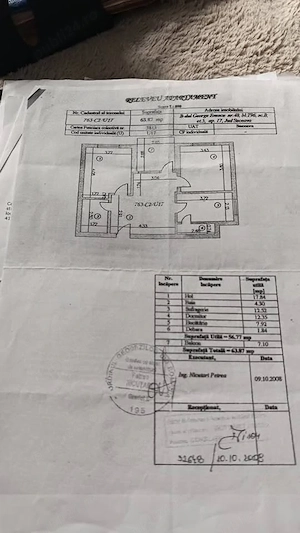 Vând Apartament 3 camere etaj 5, lift, George Enescu schimb cu casa în împrejurimi + dif - imagine 4