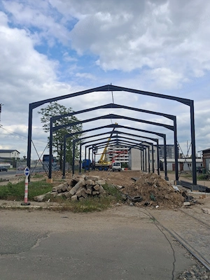 Vand si confectionez hale si structuri metalice 