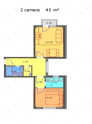 De vanzare Apartament 2 camere Drumul Taberei - imagine 10