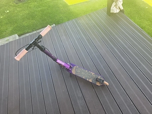 Trotinetă cu Suspensii şi Frâne pe Ghidon Mid 5 Violet Copii Pret 150 ron, - imagine 5