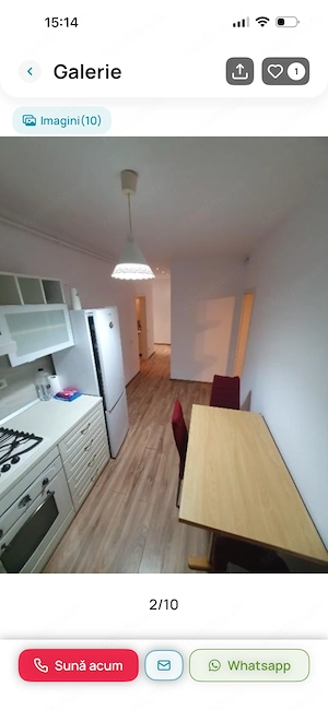 Apartament 2 Camere Decomandat  Centrală Proprie Zona Sud Plaza - imagine 5
