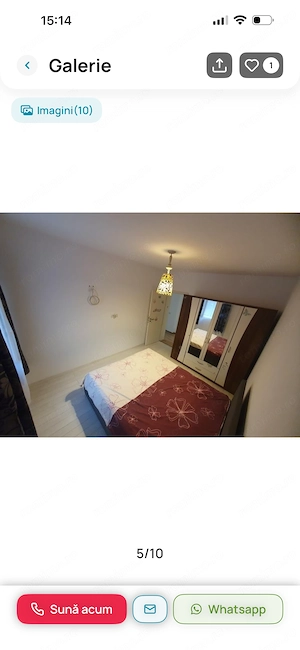 Apartament 2 Camere Decomandat  Centrală Proprie Zona Sud Plaza - imagine 2