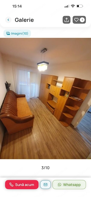 Apartament 2 Camere Decomandat  Centrală Proprie Zona Sud Plaza - imagine 4