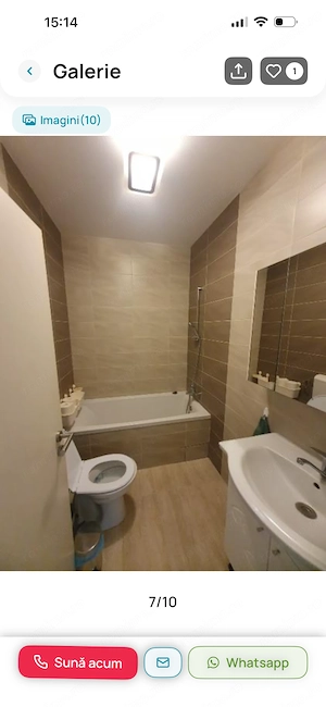 Apartament 2 Camere Decomandat  Centrală Proprie Zona Sud Plaza - imagine 7