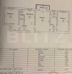 Apartament 3 camere, zona Soarelui - imagine 8