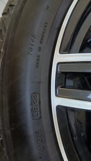 Roti complete 17" 5x108 (235/45 R17 94Y) pentru Volvo S60 D3 si alte modele (Jante 17" CARMANI 14) - imagine 3
