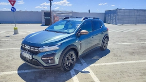 Dacia Sandero Stepway Extreme Plus  2024 stare nouă,ECO-G 100 BENZINA +GPL,în garanție,trapa - imagine 5