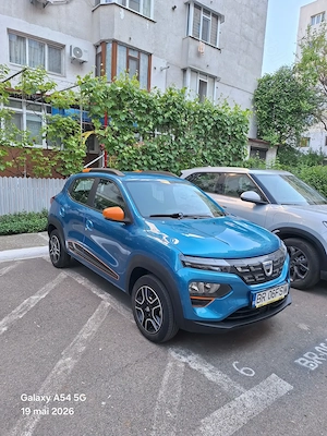 vand dacia spring 2022 -primul proprietar,folosita personal ,incarcata ca la carte,220 km autonomie - imagine 3