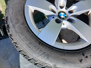 Vând Jante BMW 5×120.  225.55.R16 m+s - imagine 7
