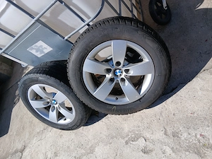 Vând Jante BMW 5×120.  225.55.R16 m+s - imagine 8