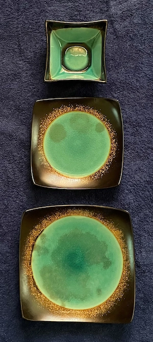 set de bol+farfurie+platou stokes cancun tableware stoneware gres