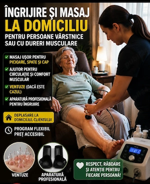 Masaj terapeutic pentru pensionari 