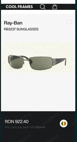 Ochelari de soare Ray Ban RB3237