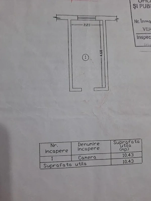 Garsonieră Cameră foarte ieftină centru Brăila   11 mp