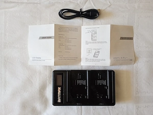 Incarcator Charger Dublu BATMAX Pentru Baterii Acumulatori SONY NP-FP NP-FH NP-FV