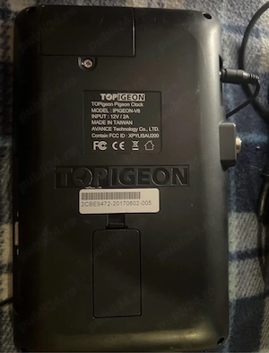 Ceas porumbei toppigeon V8