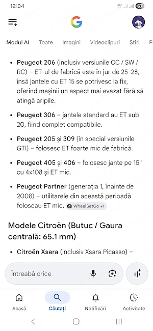 Jante Enzo 4×108 pe15"Peugeot,Citroen, Ford  - imagine 6