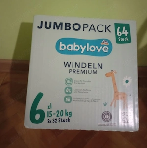 Pampers babylove sigilat