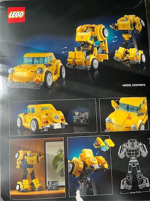 LEGO transformers bumblebee