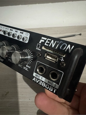 Amplificator Karaoke Bluetooth Fenton AV380BT - Stare Impecabilă